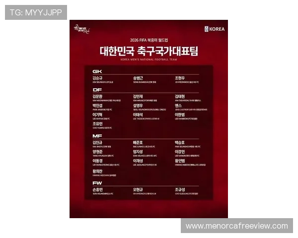 韩国队2026世界杯阵容预测 孙兴慜领衔能否突破小组赛魔咒